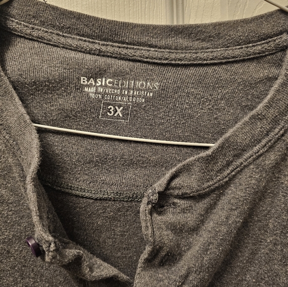 2 basic edition long sleeve t-shirts size 3XL - Picture 3 of 6